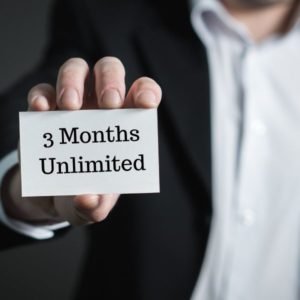 Item #3~3 Months Unlimited (M)